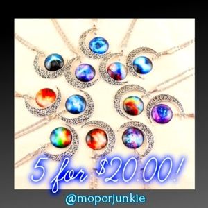 Galaxy necklaces